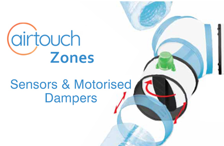 Picture of AirTouch Zones - Sensors & Motorised Dampers